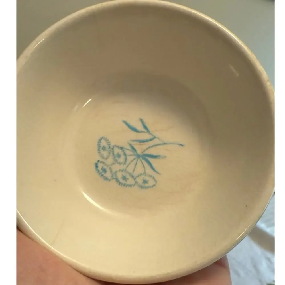 Royal USA Maytime Vintage Ceramic Sauce Bowl / Ashtray / Salt & Pepper Shaker